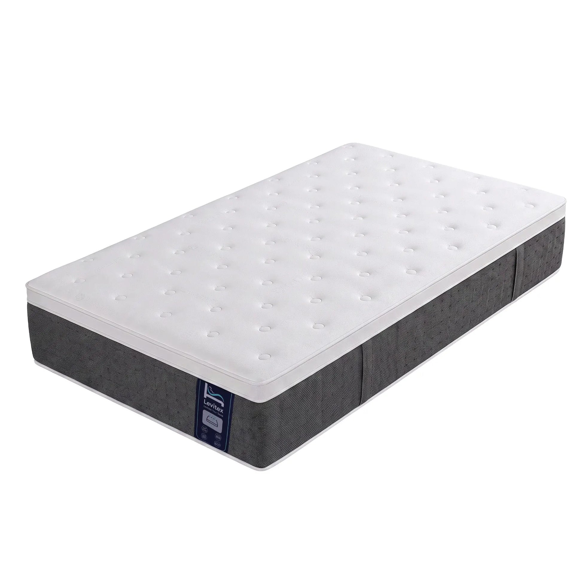 Levitex Single Mattress Lumbar Support 5-Zone Individual Pocket Spring 30CM - Image 3