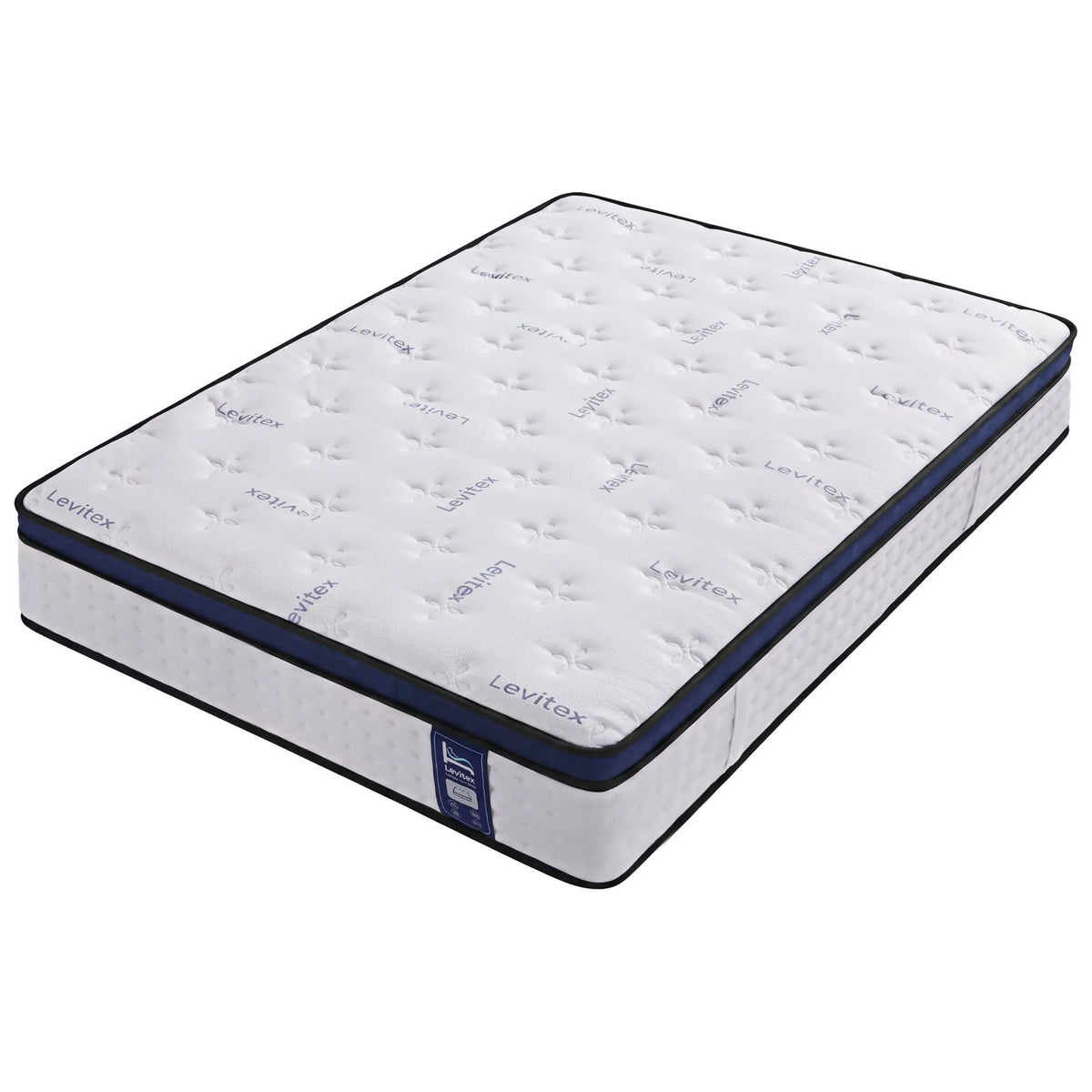 Levitex 35CM King Mattresses Gel Memory Foam and 7-Zone Ergonomic Pocket Spring, Anti-Roll Dual-Row Edge, Undisturbed Deep Sleep For Restless Couples, Triple Cooling System - Image 3