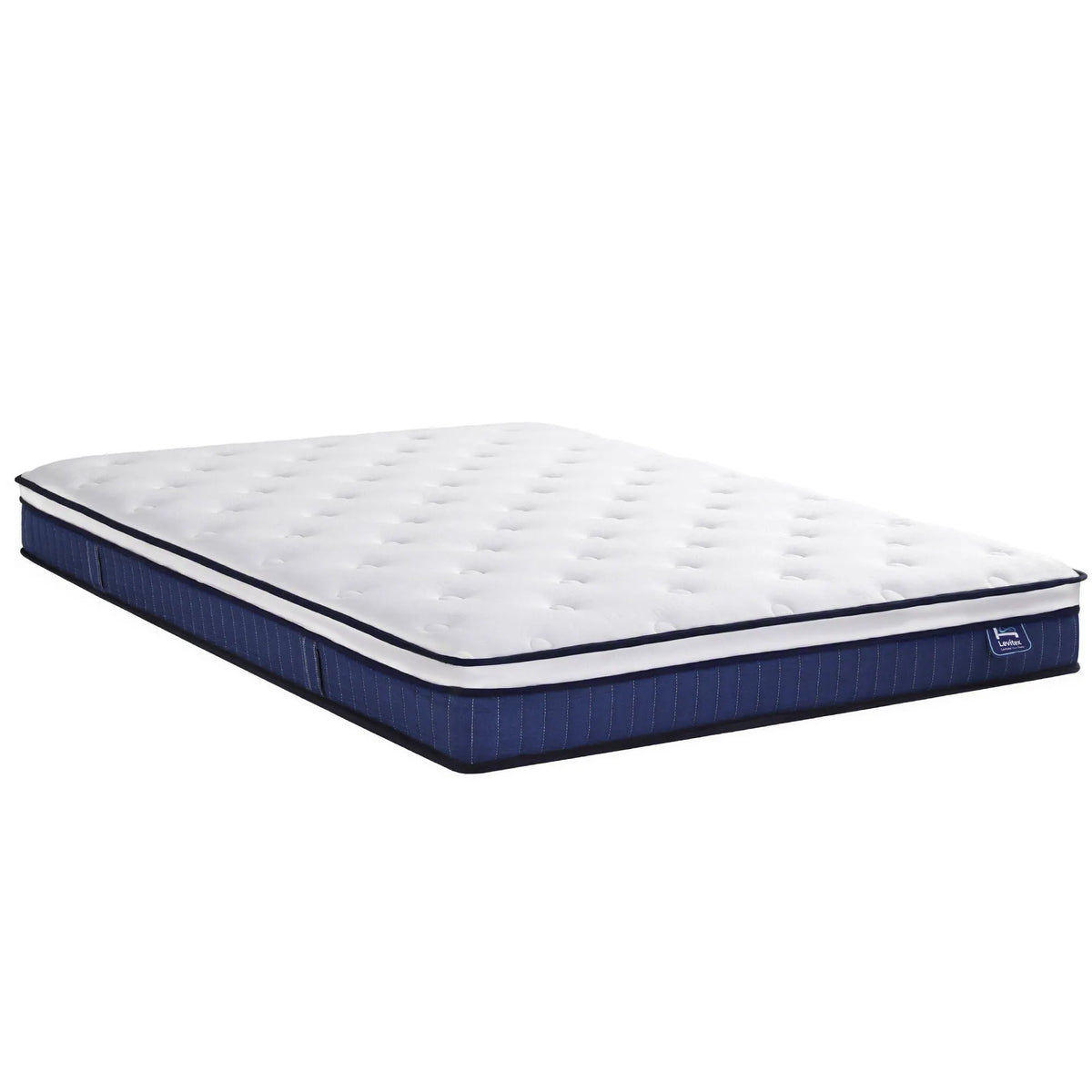 Levitex Double Mattress 23CM With Pocket Spring & Cooling Gel Foam, Medium-Firm Full-Body Support, Mattresses In A Box