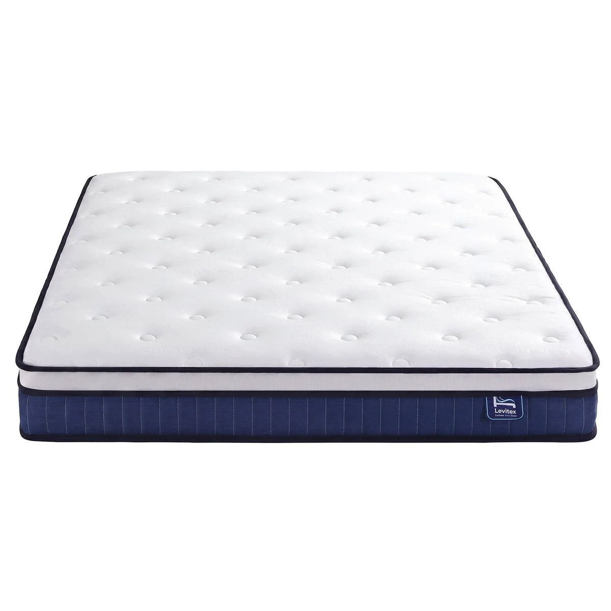 Levitex Double Mattress 23CM With Pocket Spring & Cooling Gel Foam, Medium-Firm Full-Body Support, Mattresses In A Box - Image 3
