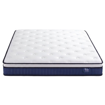 Levitex Double Mattress 23CM With Pocket Spring & Cooling Gel Foam, Medium-Firm Full-Body Support, Mattresses In A Box - Image 3