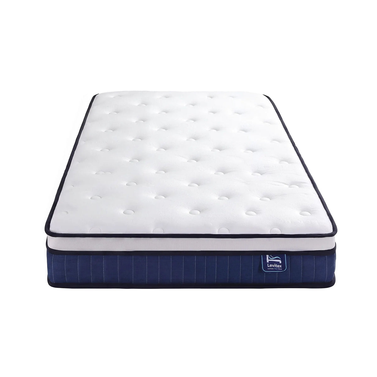 Levitex Single Mattress 23CM With Pocket Spring & Cooling Gel Foam, Medium-Firm Full-Body Support, Mattresses In A Box - Image 3