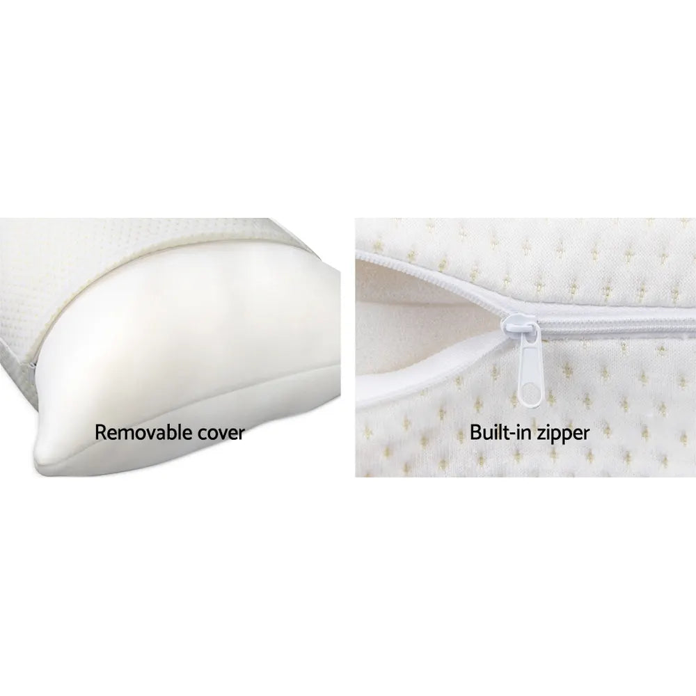 Giselle Bedding Memory Foam Pillow 19cm Thick Twin Pack - Image 5