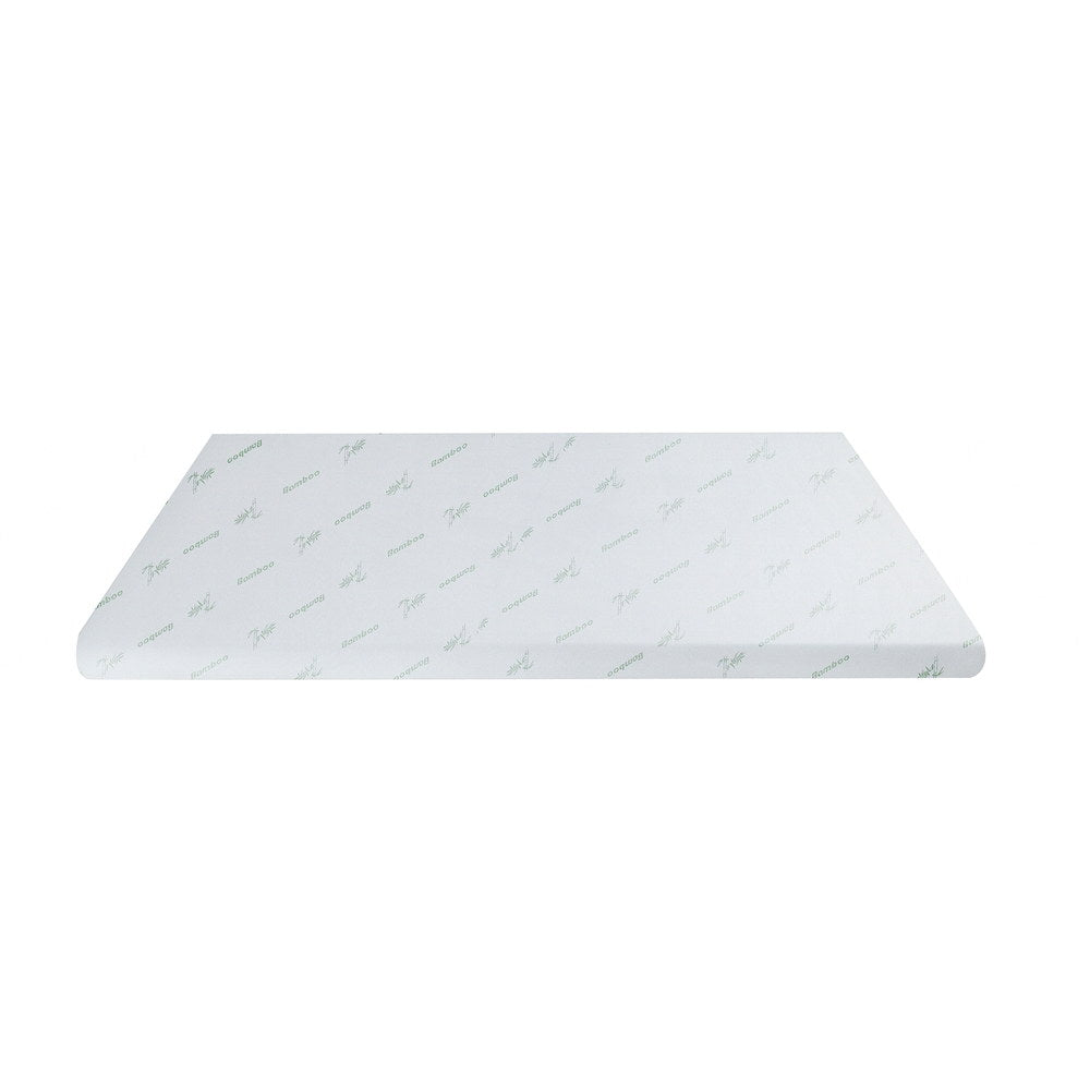 Giselle Bedding 8cm Memory Foam Mattress Topper 7-Zone Graphite King Single - Image 3