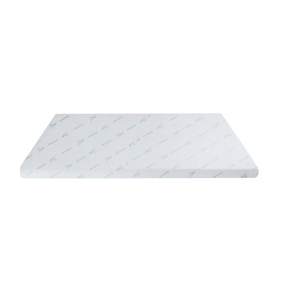 Giselle Bedding 8cm Memory Foam Mattress Topper 7-Zone Graphite King Single - Image 3