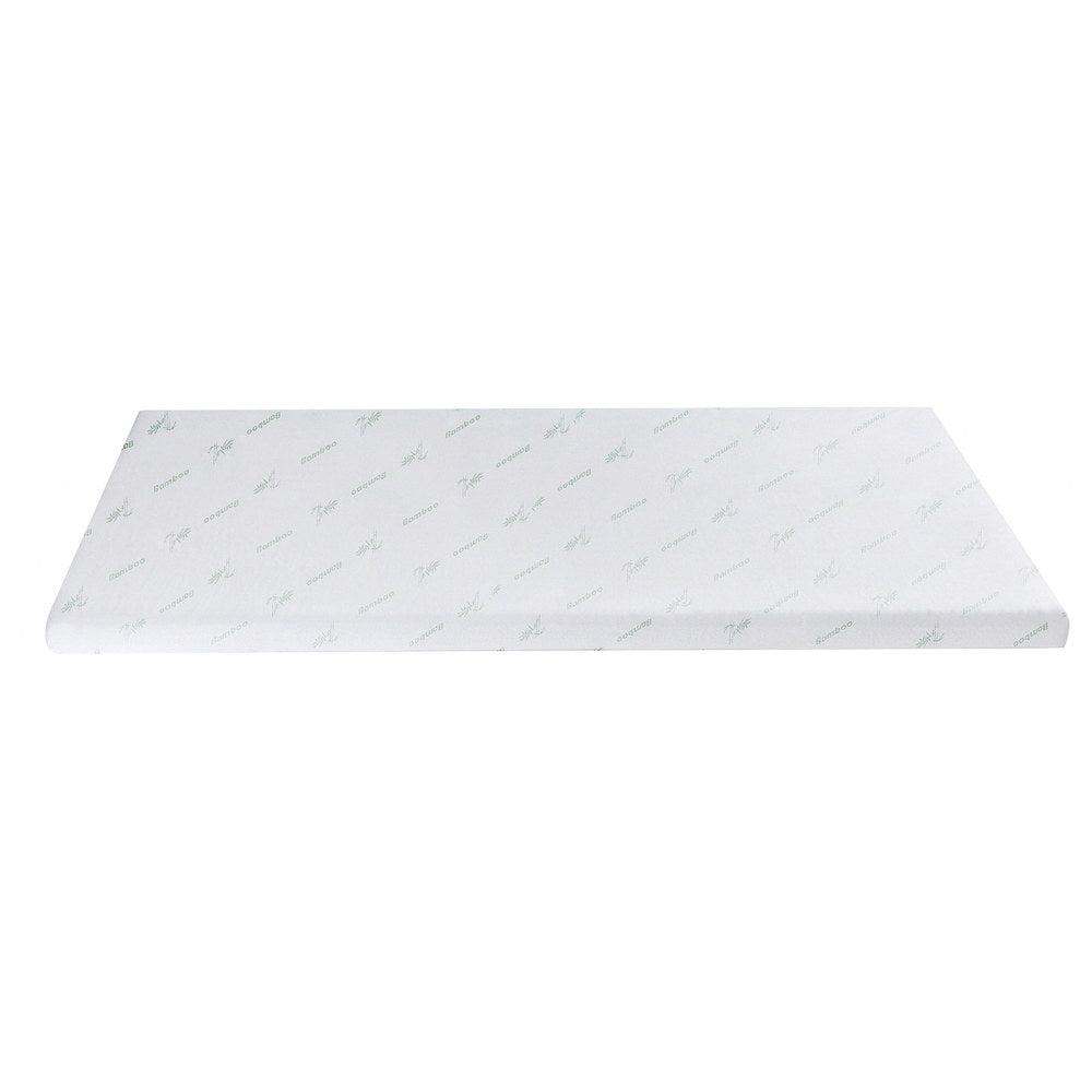 Giselle Bedding 8cm Memory Foam Mattress Topper 7-Zone Graphite Queen - Image 3