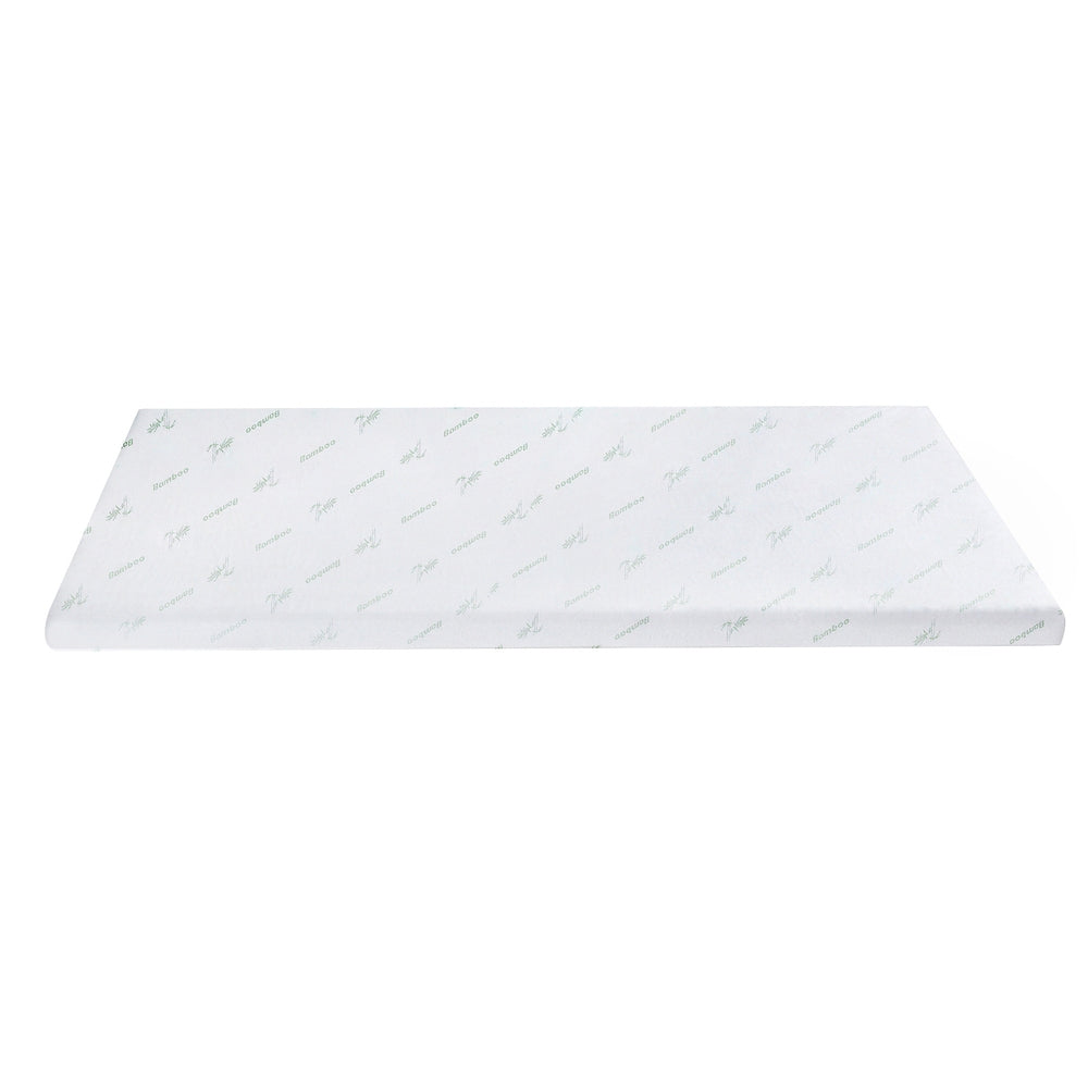 Giselle 8cm Memory Foam Mattress Topper Lavender Infused Bamboo Cover 7-Zone King Single - Image 3