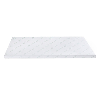 Giselle 8cm Memory Foam Mattress Topper Lavender Infused Bamboo Cover 7-Zone King Single - Image 3