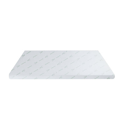 Giselle 8cm Memory Foam Mattress Topper Gel Egg Crate Foam Bamboo King Single - Image 3