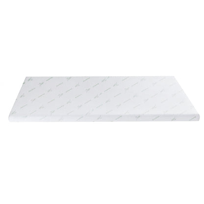 Giselle 8cm Memory Foam Mattress Topper Gel Egg Crate Foam Bamboo Queen - Image 3
