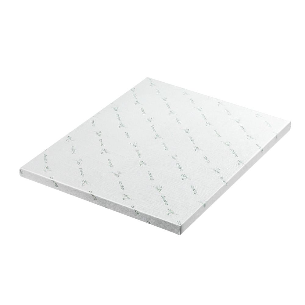 Giselle Bedding Memory Foam Mattress Topper Ventilated Cool Gel 8cm Double - Image 3