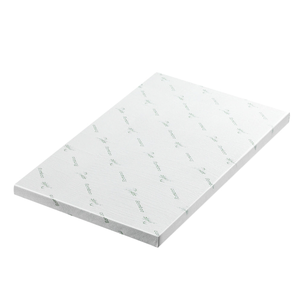 Giselle Bedding Memory Foam Mattress Topper Ventilated Cool Gel 8cm King Single - Image 3