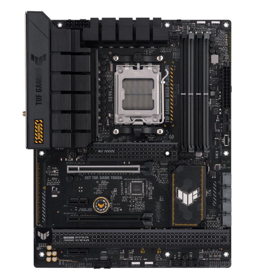 ASUS AMD B650 TUF GAMING B650-PLUS WIFI (AM5) ATX Motherboard, DDR5 Up To 128GB, 1 x PCIe 4.0 x16...