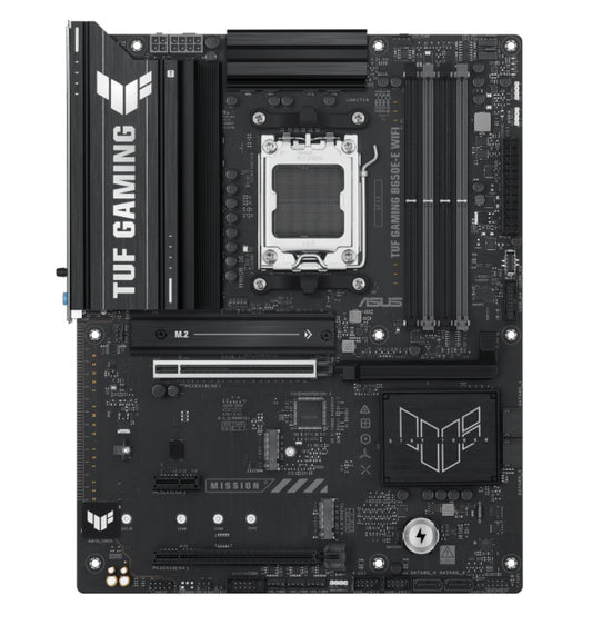 ASUS AMD B650E TUF GAMING B650E-E WIFI (AM5) ATX Motherboard, DDR5(4x), 8+2+1 Power Stages, PCIe...