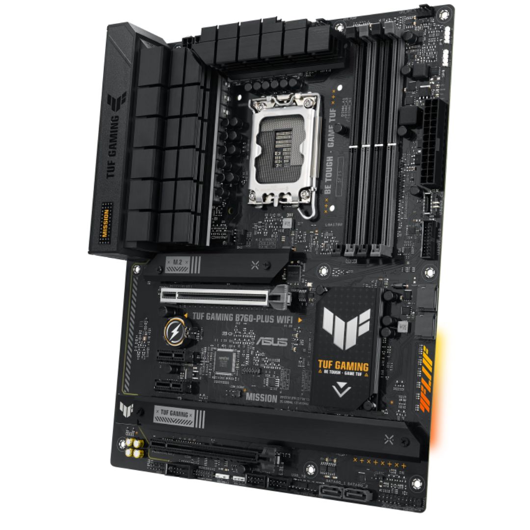 ASUS B760 TUF GAMING B760-PLUS WIFI Intel LGA 1700 ATX Motherboard 128GB,DDR5,1xPCIe 5.0 x16, 3xM... - Image 3