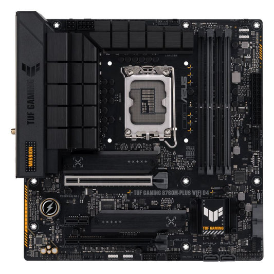 ASUS B760M TUF GAMING B760M-PLUS WIFI II Intel LGA1700 mATX Motherboard 192GB, DDR5, 1 x PCIe 5.0...
