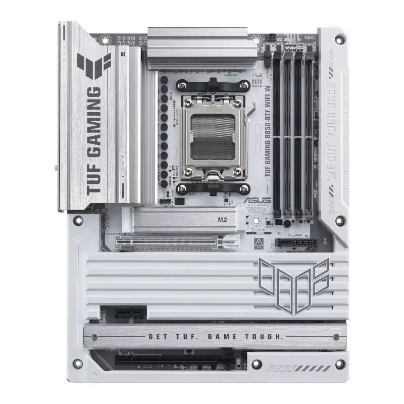 ASUS AMD TUF GAMING B850-BTF WIFI W (AM5)  ATX Motherboard, DDR5 256GB, PCIe 5.0, 3× M.2, Wi-Fi 7...