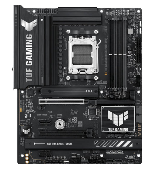 ASUS AMD TUF GAMING B850-PLUS WIFI (AM5) ATX Motherboard, DDR5 192GB, 1x PCIe 5.0 x16 slot, 3 xM....