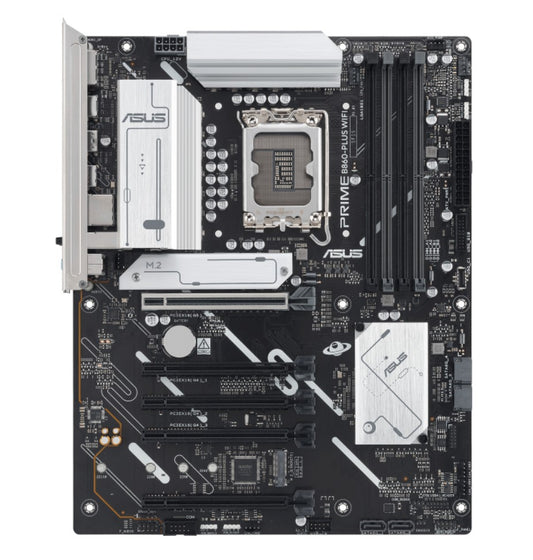 ASUS PRIME B860-PLUS WIFI-CSM ATX Motherboard, 2x M.2 slots, 4x SATA, WiFi 6E - Motherboards