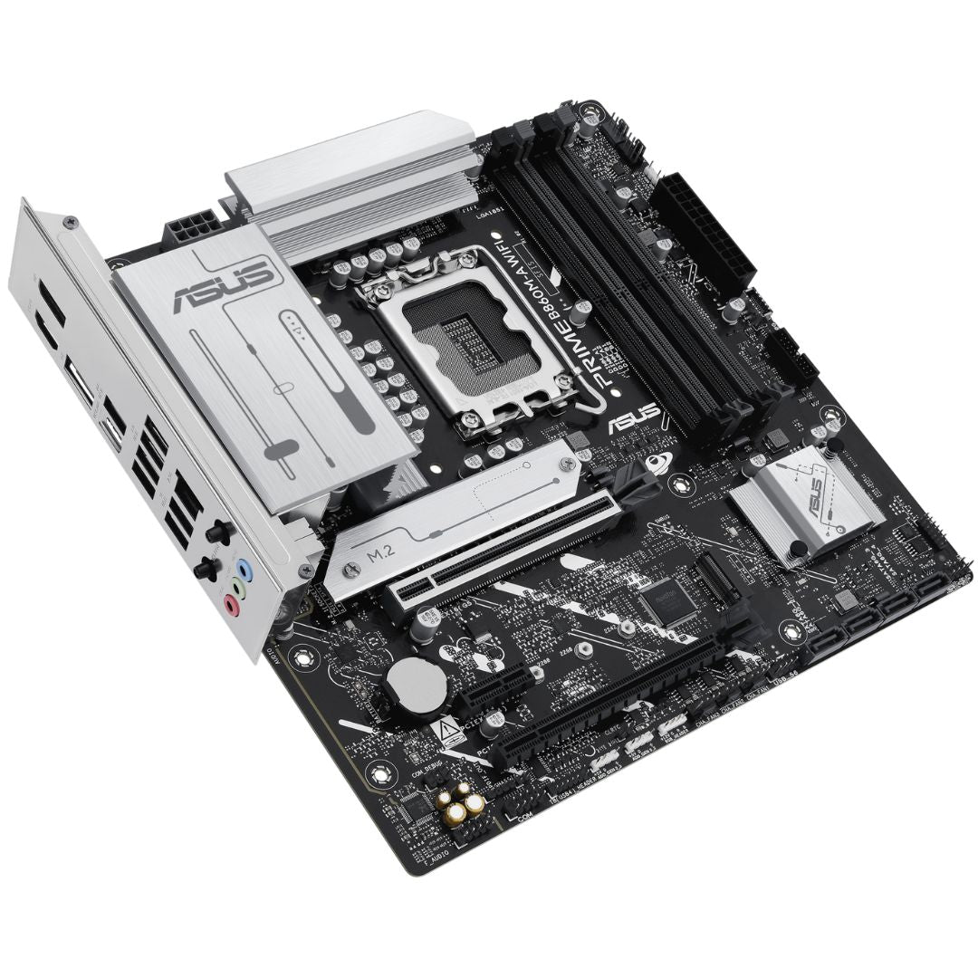 ASUS PRIME B860M-A WIFI-CSM Micro-ATX Motherboard 256GB, DDR5, 1 x PCIe 5.0,  2 x M.2 slots,  4 x... - Image 3