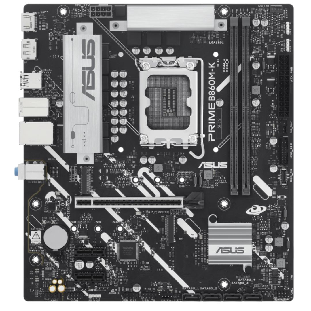 (System Build Only Non Retail Pack) ASUS PRIME B860M-K-CSM Intel LGA1851 Motherboard - Motherboards
