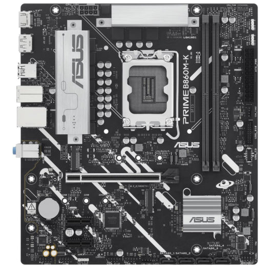 (System Build Only Non Retail Pack) ASUS PRIME B860M-K-CSM Intel LGA1851 Motherboard - Motherboards
