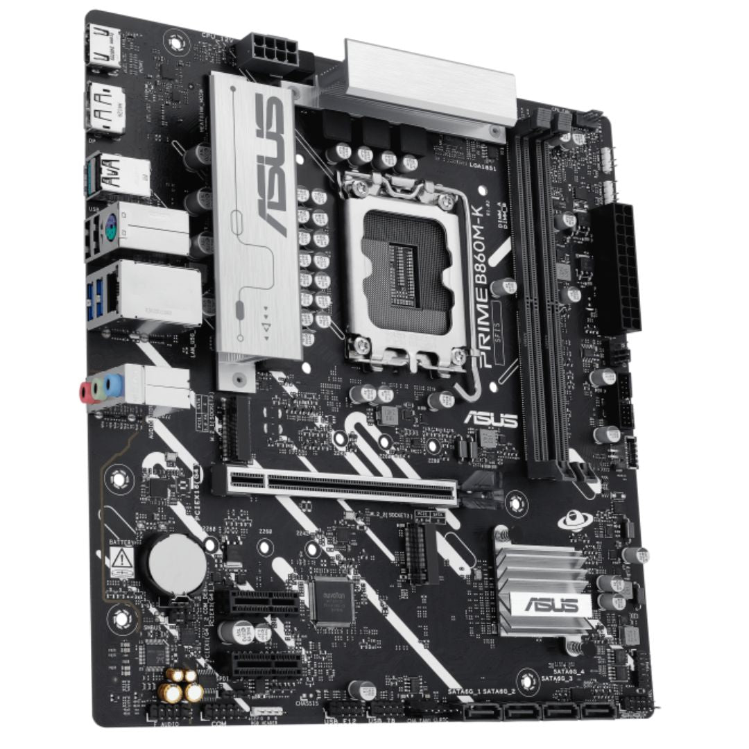 (System Build Only Non Retail Pack) ASUS PRIME B860M-K-CSM Intel LGA1851 Motherboard - Motherboards - Image 2