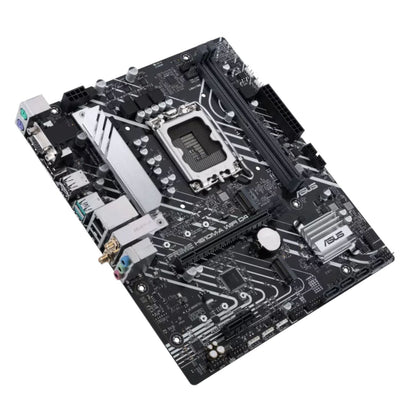 ASUS H610M PRIME H610M-A WIFI D4 Intel LGA 1700  mATX Motherboard, DDR4 64GB PCIe4.0, Dual M.2 sl... - Image 3