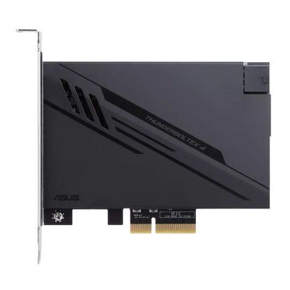 ASUS THUNDERBOLTEX 4 Expansion Card, Dual Thunderbolt, 40 Gbps Bi-Directional, 4xUSB-C, 1xDP, 4xP...