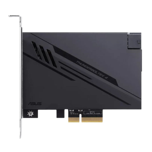 ASUS THUNDERBOLTEX 4 Expansion Card, Dual Thunderbolt, 40 Gbps Bi-Directional, 4xUSB-C, 1xDP, 4xP...