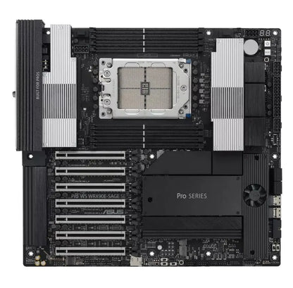 ASUS AMD PRO WS WRX90E-SAGE SE sTR5 EEB Workstation Motherboard, 7 x PCIe 5.0 x16, multi-GPU supp...