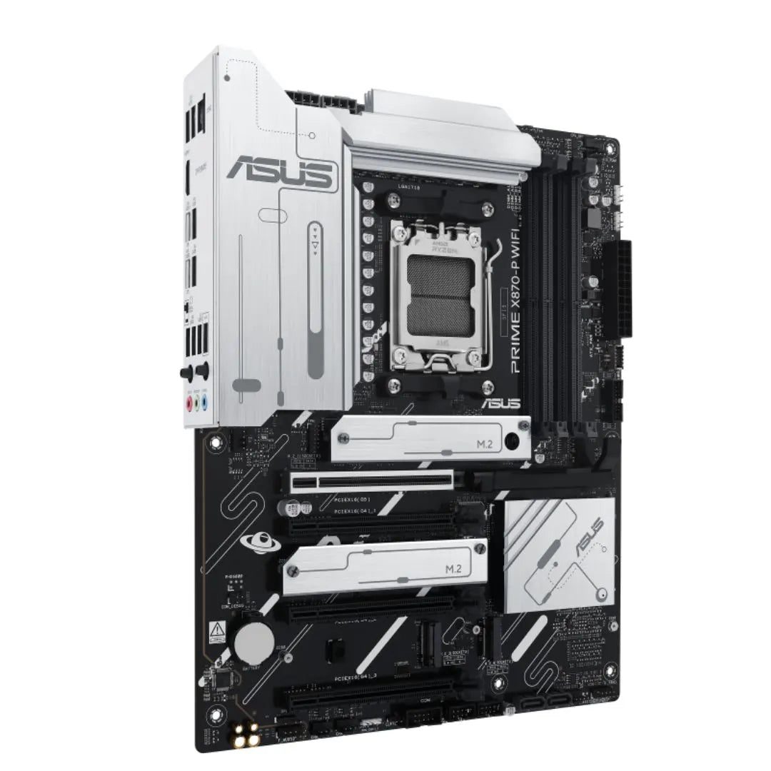 ASUS AMD PRIME X870-P WIFI-CSM (AM5) ATX Motherboard, DDR5 192GB, 1x PCIe 5.0 x16 slot, 4 x M.2 s... - Image 2