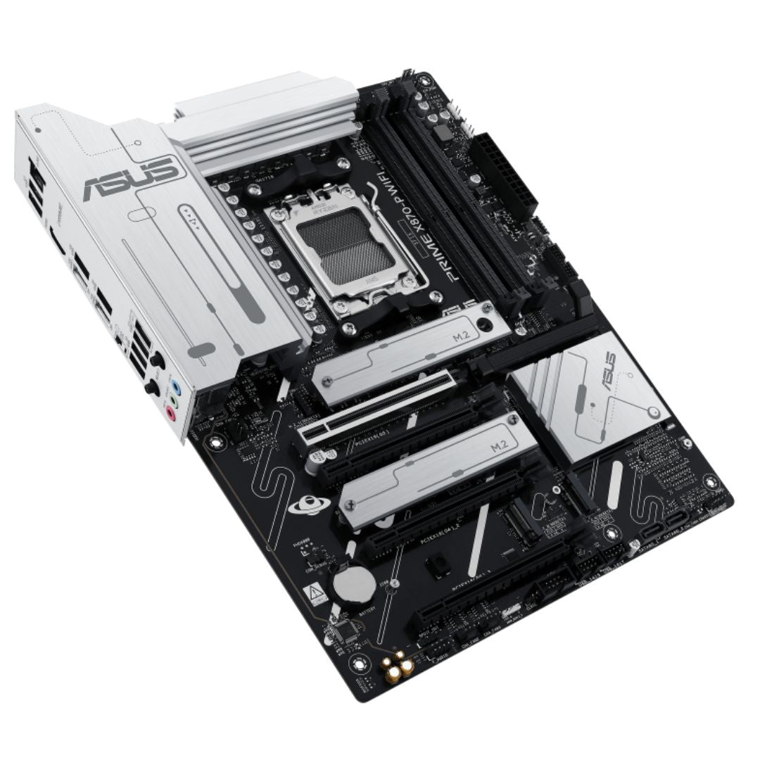 ASUS AMD PRIME X870-P WIFI-CSM (AM5) ATX Motherboard, DDR5 192GB, 1x PCIe 5.0 x16 slot, 4 x M.2 s... - Image 3
