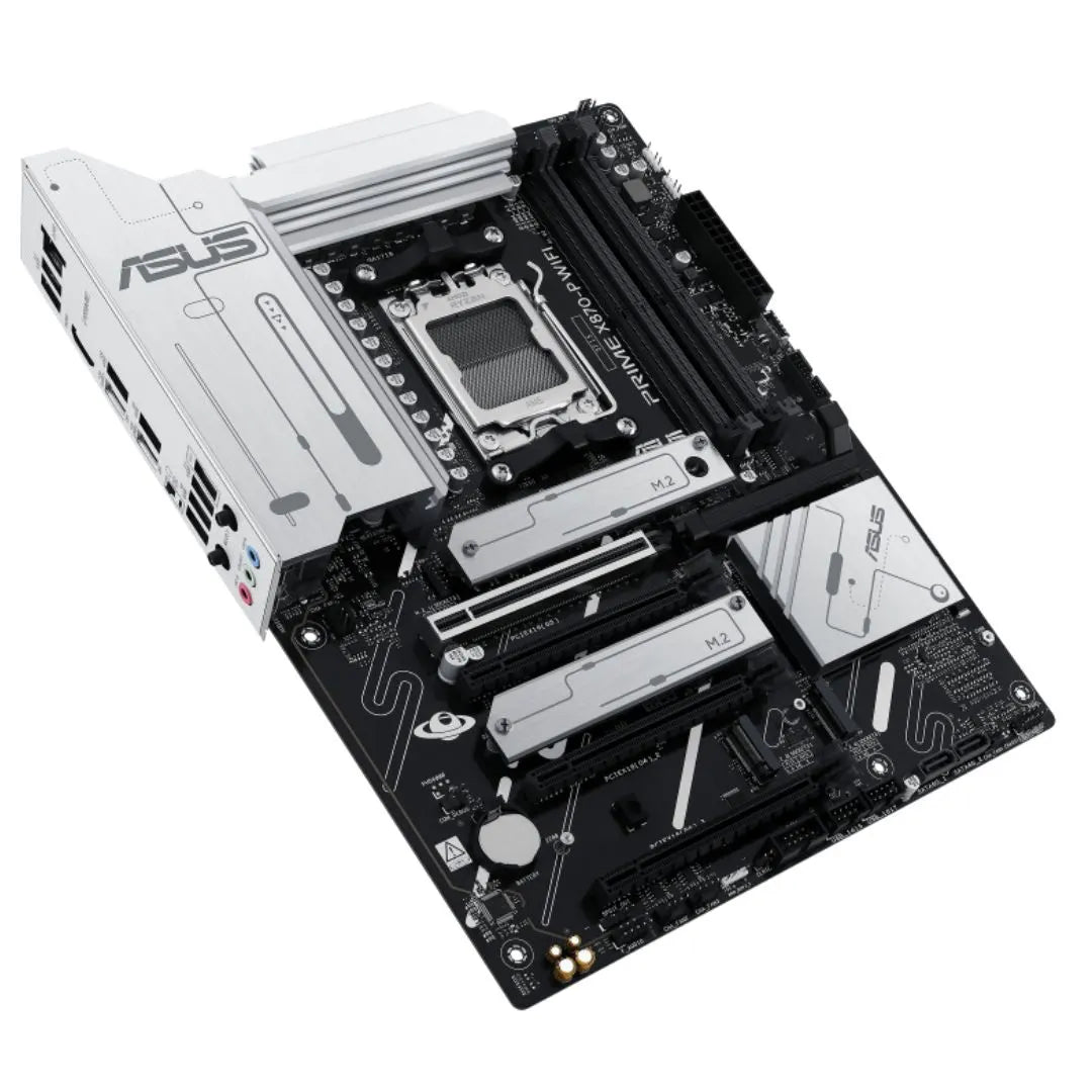 ASUS AMD PRIME X870-P WIFI-CSM (AM5) ATX Motherboard, DDR5 192GB, 1x PCIe 5.0 x16 slot, 4 x M.2 s... - Image 3