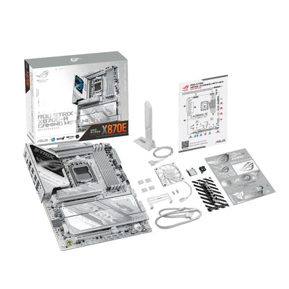 ASUS AMD ROG STRIX X870E-A GAMING NEO (AM5) ATX Motherboard, DDR5 256GB, PCIe 5.0, 4x M.2, 1x HDM... - Image 4