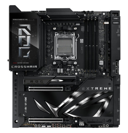 ASUS AMD ROG CROSSHAIR X870E EXTREME (AM5) E-ATX  Motherboard, DDR5 256GB, 2 x PCIe 5.0 x16 slots...