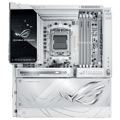 ASUS AMD ROG CROSSHAIR X870E GLACIAL, AM5, X870E, DDR5 256GB, PCIe 5.0, 7x M.2, Wi-Fi 7, Dual 10G...