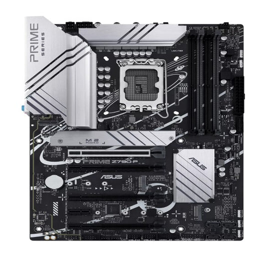 ASUS Z790 PRIME Z790-P WIFI-CSM Intel LGA1700 ATX Motherboard, DDR5,1xPCIe 5.0 x16, 3x M.2, 4xSAT...