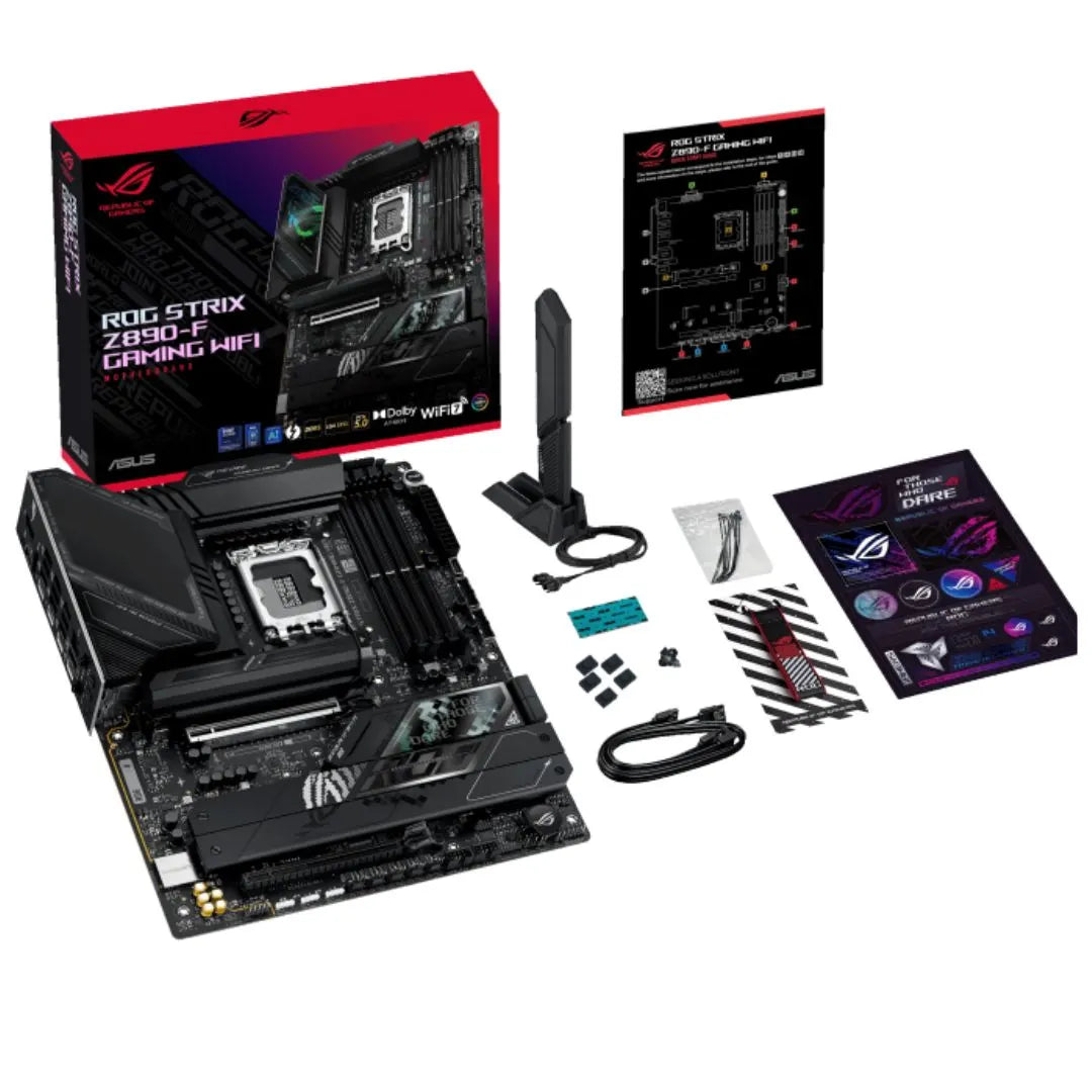 ASUS ROG STRIX Z890-F GAMING WIFI LGA1851 ATX Motherboard 192GB, DDR5, 1 x PCIe 5.0 x16 slots, 5... - Image 4