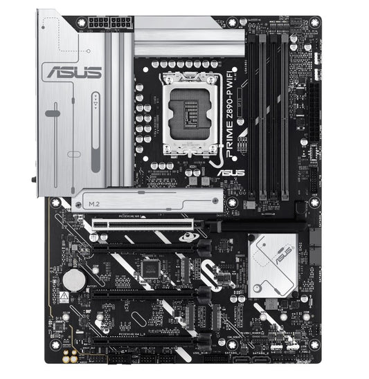 ASUS PRIME Z890-P WIFI-CSM LGA1851 ATX Motherboard 192GB, DDR5, 1 x PCIe 5.0 x16 slots, 4 x M.2 s...