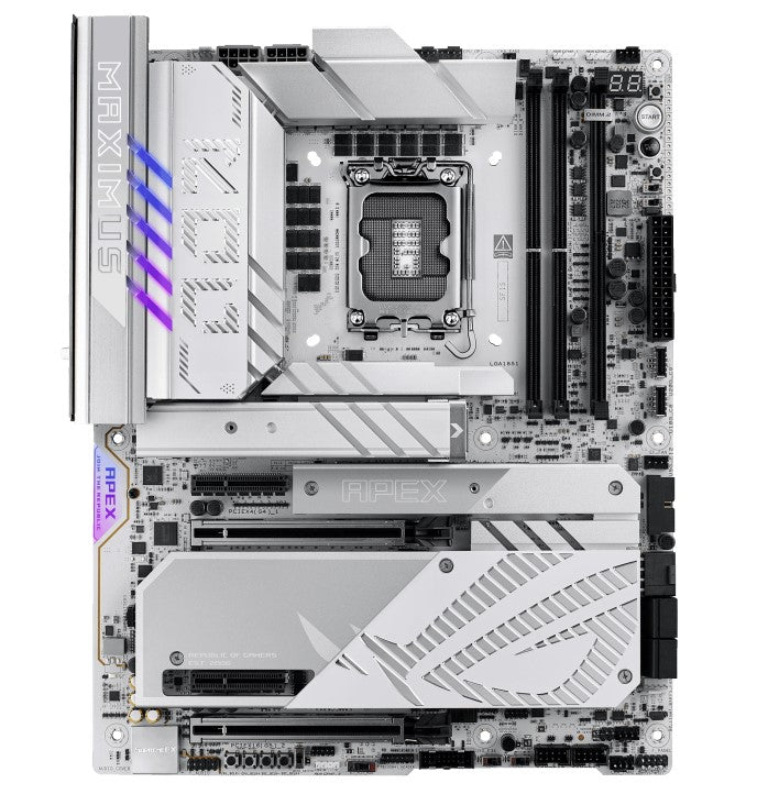 ASUS ROG MAXIMUS Z890 APEX LGA1851 ATX Motherboard 96GB, 2x DDR5, 2 x PCIe 5.0 x16 slots, 6 x M.2...