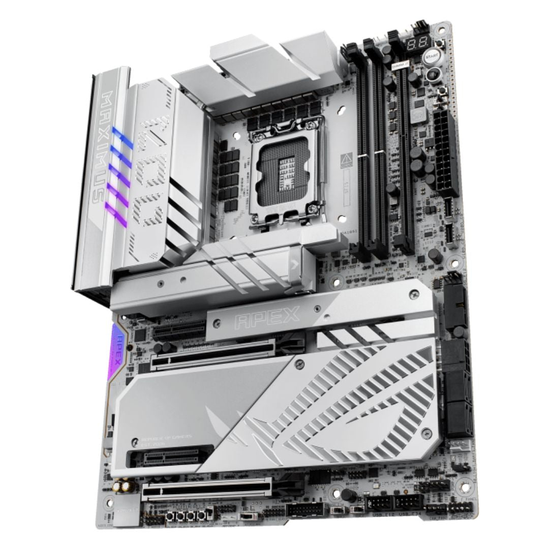 ASUS ROG MAXIMUS Z890 APEX LGA1851 ATX Motherboard 96GB, 2x DDR5, 2 x PCIe 5.0 x16 slots, 6 x M.2... - Image 2