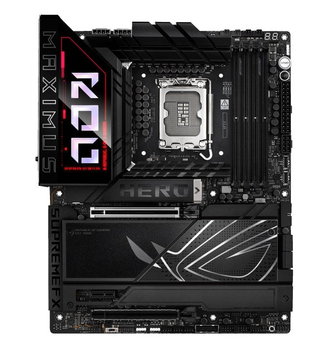 ASUS ROG MAXIMUS Z890 HERO LGA1851 ATX Motherboard 192GB, DDR5, 1 x PCIe 5.0 x16 slots, 6 x M.2 s...