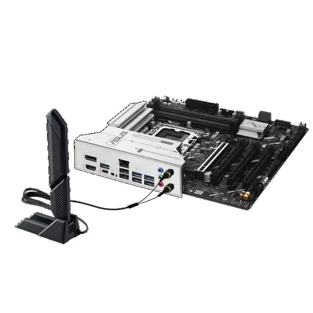 ASUS PRIME Z890M-PLUS WIFI-CSM LGA1851 mATX Motherboard, DDR5 256GB, PCIe 5.0, 3×M.2, 2.5GbE, Wi... - Image 3