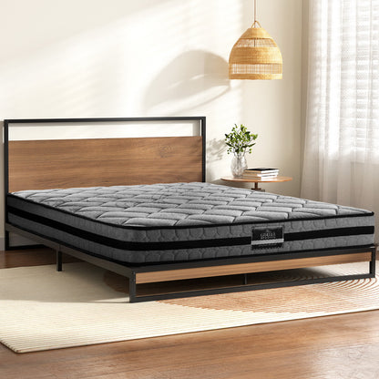 Artiss  Metal Bed Frame Double Size Beds Platform with Mattress - Image 7