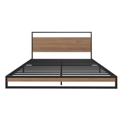 Artiss Bed Frame Queen Size Metal Frame DANE with Mattress - Image 3