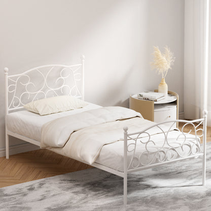 Artiss Bed Frame Single Size Metal Bed Frame GROA - Image 5