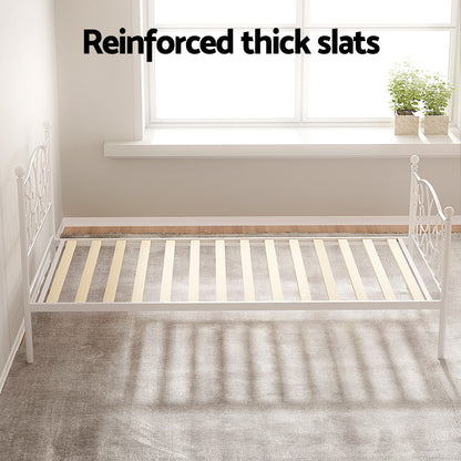Artiss Bed Frame Single Size Metal Bed Frame GROA - Image 6
