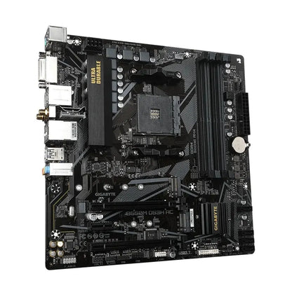 Gigabyte B550M DS3H AC AM4 Ryzen mATX Motherboard, 4x DDR4, 3x PCI-e, 2x M.2, 4x SATA III, RAID 0... - Image 2
