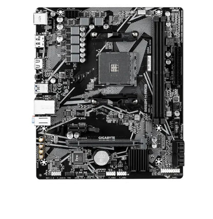Gigabyte B550M H ARGB Micro-ATX AMD B550 motherboard with AM4 support, PCIe 4.0, DDR4 up to 5100M... - Image 2